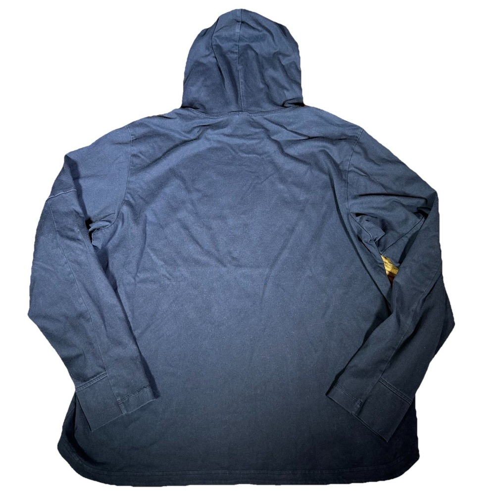 Adidas Sweatshirt Hoodie Shirt Mens XL Black Graphic Print Logo - Picture 3 of 5